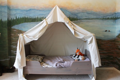 how-to-build-a-kids-camping-tent-bed-canopy-The-Ragged-Wren-on-Remodelaholic